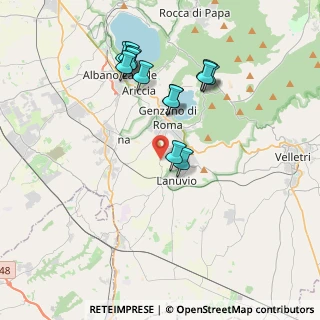 Mappa SP 15a, 00045 Genzano di Roma RM (3.91769)