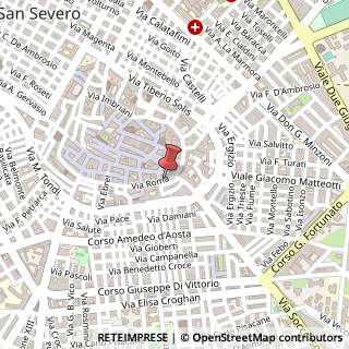 Mappa Via Roma, 16, 71016 San Severo, Foggia (Puglia)