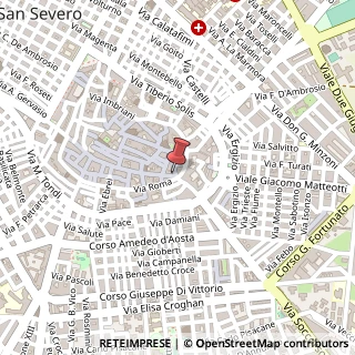 Mappa Via Roma, 4, 71016 San Severo, Foggia (Puglia)