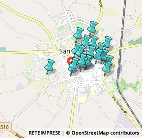 Mappa Via Sicilia, 71016 San Severo FG, Italia (0.6185)