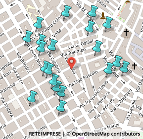 Mappa Via Sicilia, 71016 San Severo FG, Italia (0.144)