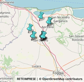 Mappa Don A, 71016 San Severo FG, Italia (6.01083)