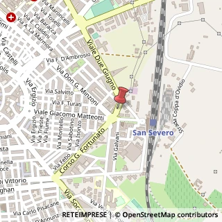 Mappa Via Industria, 1, 71016 San Severo, Foggia (Puglia)