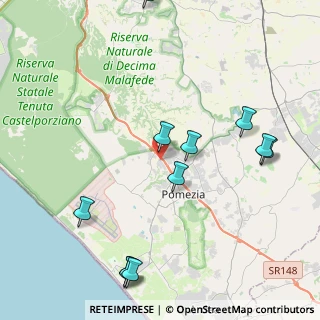 Mappa Via Poma, 00071 Pomezia RM, Italia (5.24818)