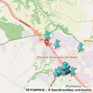 Mappa Via Poma, 00071 Pomezia RM, Italia (1.44643)