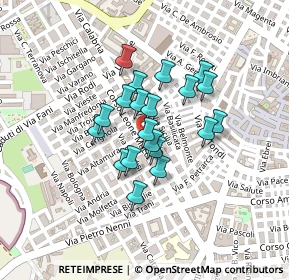 Mappa Via Altamura, 71016 San Severo FG, Italia (0.162)