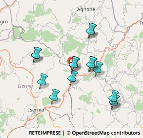 Mappa SP 78, 86097 Pescolanciano IS, Italia (7.35533)