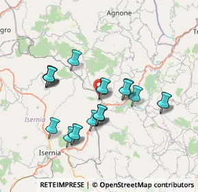 Mappa SP 78, 86097 Pescolanciano IS, Italia (6.991)