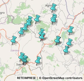 Mappa SP 78, 86097 Pescolanciano IS, Italia (8.505)