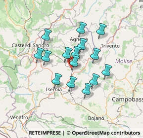 Mappa SP 78, 86097 Pescolanciano IS, Italia (11.538)