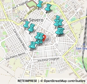 Mappa Via Roma, 71016 San Severo FG, Italia (0.40333)