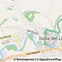 Map Isola del Liri
