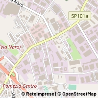 Kaart Pomezia