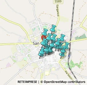 Mappa Via Magenta, 71016 San Severo FG, Italia (0.629)