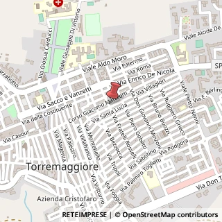 Mappa Via Fratelli Rosselli, 5, 71017 Torremaggiore, Foggia (Puglia)