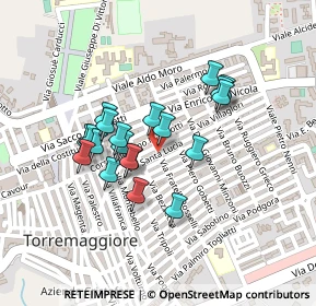 Mappa Via Fratelli Rosselli, 71017 Torremaggiore FG, Italia (0.187)