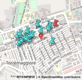 Mappa Via Santa Lucia, 71017 Torremaggiore FG, Italia (0.1935)