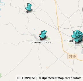 Mappa Via Fratelli Rosselli, 71017 Torremaggiore FG, Italia (5.30278)