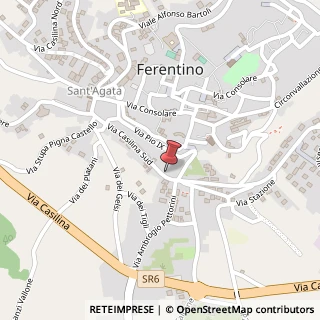 Mappa 03013 Ferentino FR, Italia, 03013 Ferentino, Frosinone (Lazio)