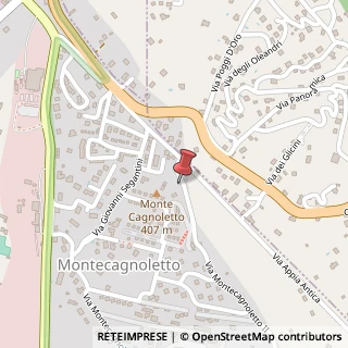 Mappa Via Montecagnolo, 27, 00045 Genzano di Roma, Roma (Lazio)