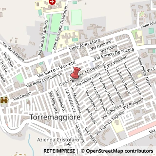 Mappa Via della Badia S. Pietro e Severo, 1, 71017 Torremaggiore FG, Italia, 71017 Torremaggiore, Foggia (Puglia)