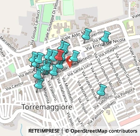 Mappa Via della Badia S. Pietro e Severo, 71017 Torremaggiore FG, Italia (0.1895)
