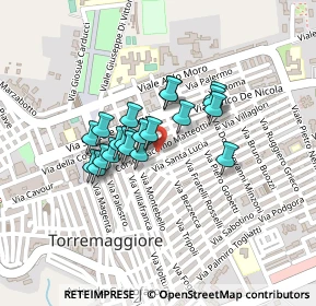 Mappa Via della Badia S. Pietro e Severo, 71017 Torremaggiore FG, Italia (0.161)