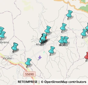 Mappa Via Casa Giamosca, 03041 Alvito FR, Italia (2.267)