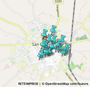 Mappa Via Solferino, 71016 San Severo FG, Italia (0.593)