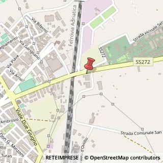Mappa Via Michele Zannotti, 275, 71016 San Severo, Foggia (Puglia)