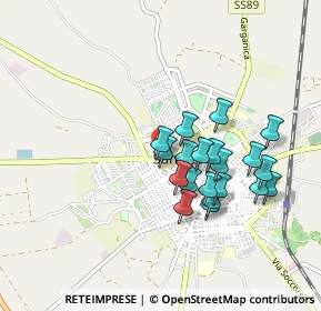 Mappa Via Dionisio, 71016 San Severo FG, Italia (0.815)