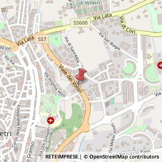 Mappa Viale dei Volsci, 57, 00049 Velletri, Roma (Lazio)