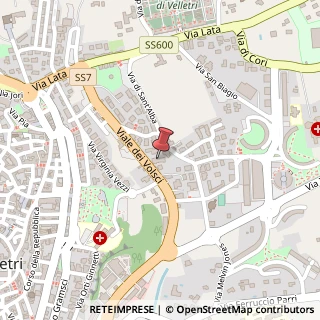 Mappa Viale dei Volsci, 55, 00049 Velletri, Roma (Lazio)