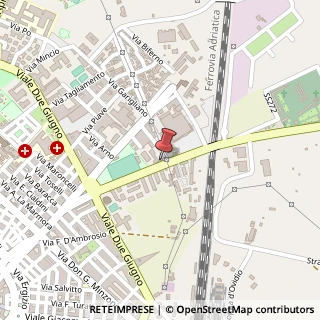 Mappa Via Michele Zannotti, 235, 71016 San Severo, Foggia (Puglia)
