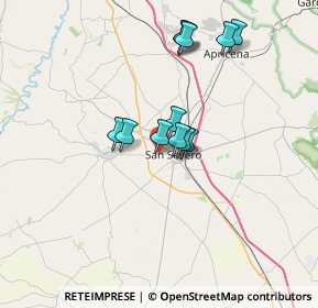 Mappa Via Torremaggiore Km 0, 71016 San Severo FG, Italia (6.035)