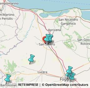 Mappa Via Torremaggiore Km 0, 71016 San Severo FG, Italia (26.57455)