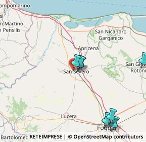 Mappa Via Torremaggiore Km 0, 71016 San Severo FG, Italia (30.81273)