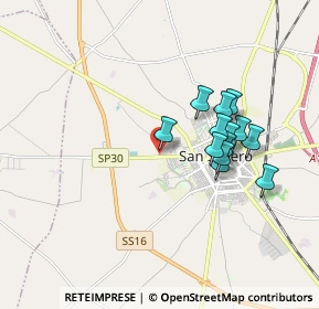 Mappa Via Torremaggiore Km 0, 71016 San Severo FG, Italia (1.62308)