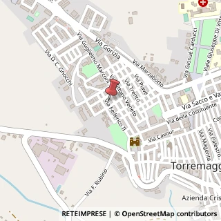 Mappa Via Federico II, 86, 71017 Torremaggiore, Foggia (Puglia)