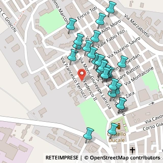 Mappa Via F. Filzi, 71017 Torremaggiore FG, Italia (0.125)