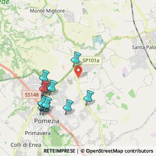 Mappa Km 23, 00071 Pomezia RM, Italia (2.40692)