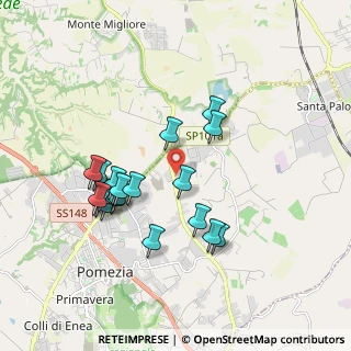 Mappa Km 23, 00071 Pomezia RM, Italia (1.848)