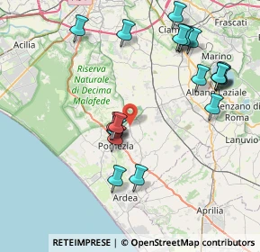 Mappa Km 23, 00071 Pomezia RM, Italia (9.0505)
