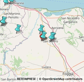 Mappa Via Milazzo, 71017 Torremaggiore FG, Italia (21.11636)