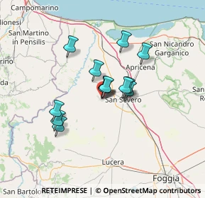 Mappa Via Milazzo, 71017 Torremaggiore FG, Italia (10.23462)