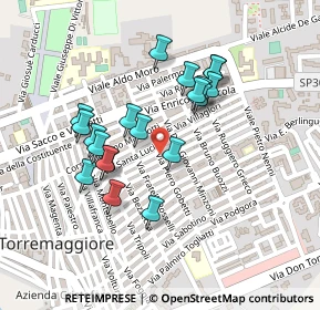 Mappa Via Milazzo, 71017 Torremaggiore FG, Italia (0.211)