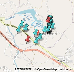 Mappa Via Cona, 03030 Posta Fibreno FR, Italia (0.71538)