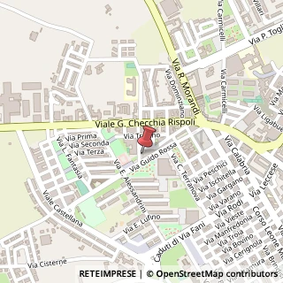 Mappa Via dei Gracchi, 22, 71016 San Severo, Foggia (Puglia)