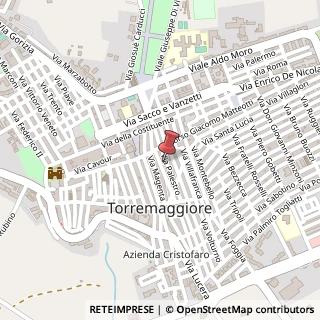 Mappa Via Palestro, 26, 71017 Torremaggiore, Foggia (Puglia)