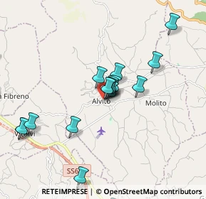 Mappa Strada Maggiore, 03041 Alvito FR, Italia (2.247)